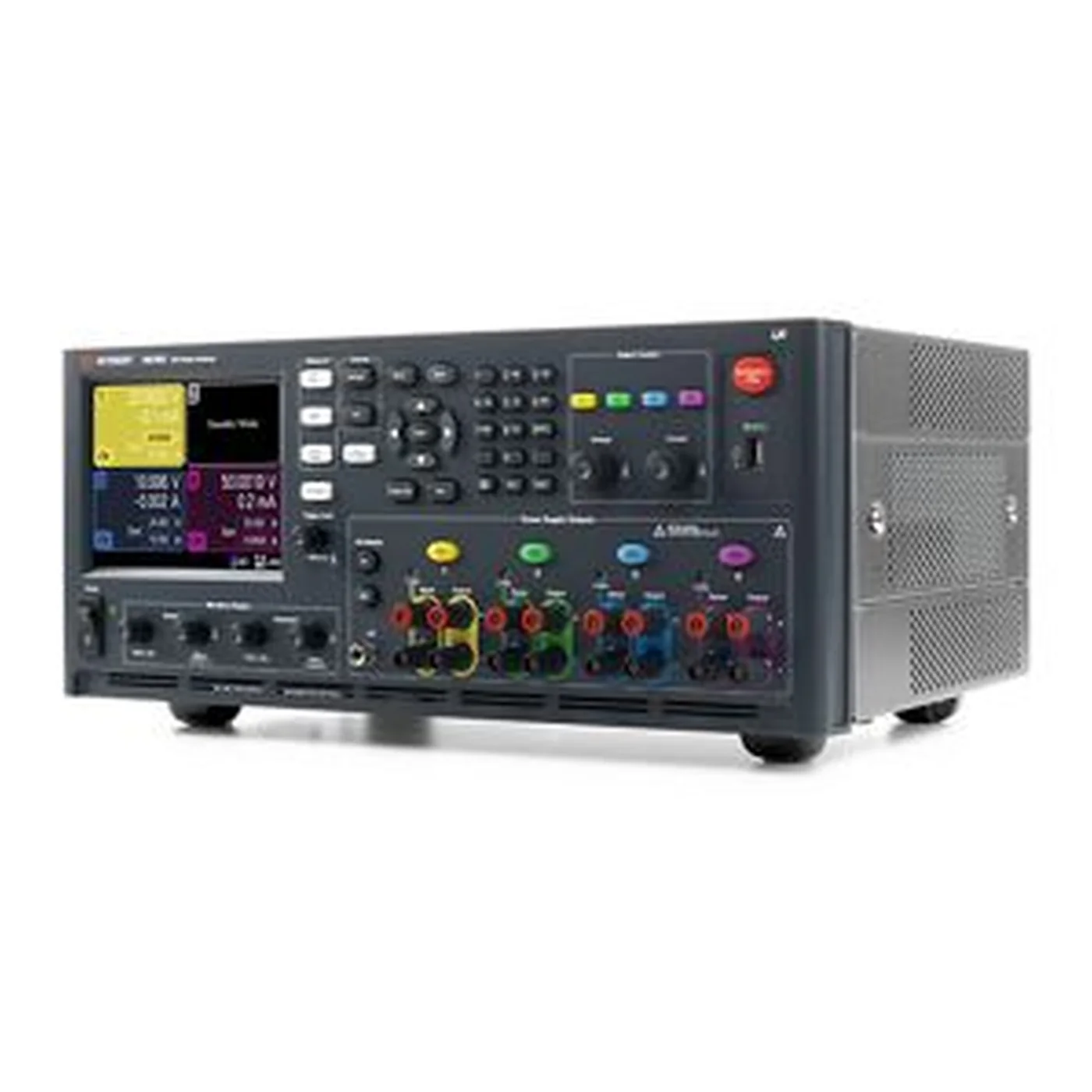 Keysight N6705C 安装功率模块示意