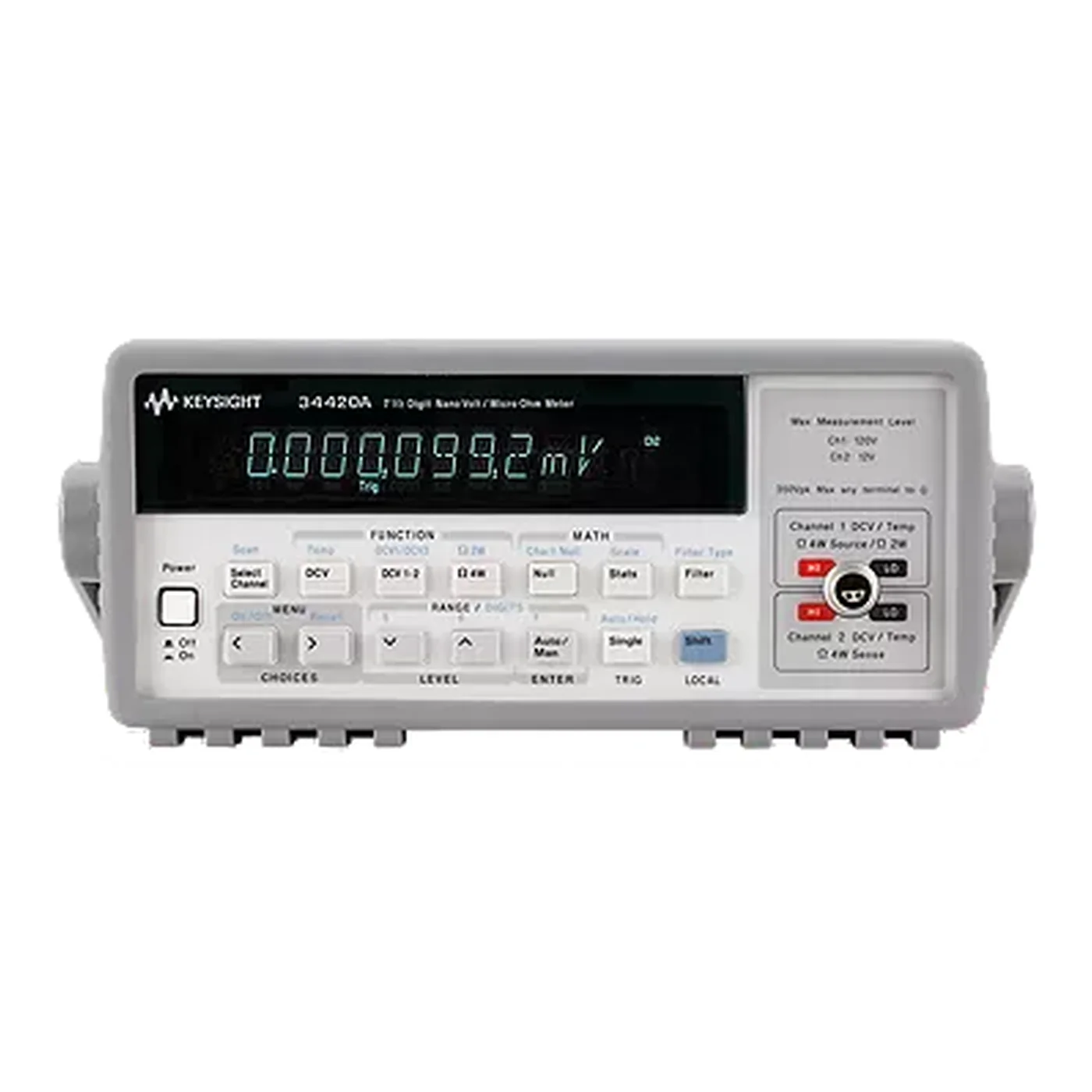Keysight 34420A 纳伏微欧表白底主图