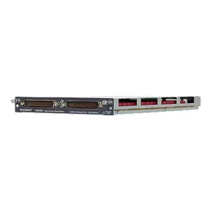 Keysight 34934A 四组 4×32 高密度簧片矩阵模块白底主图