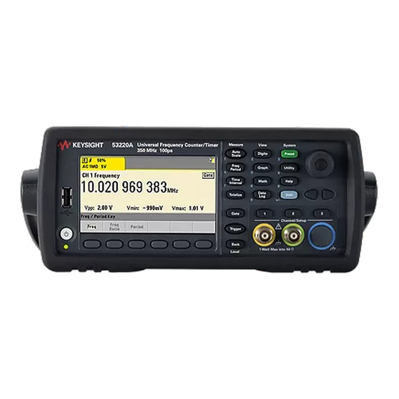 Keysight 53220A 频率计数器白底主图