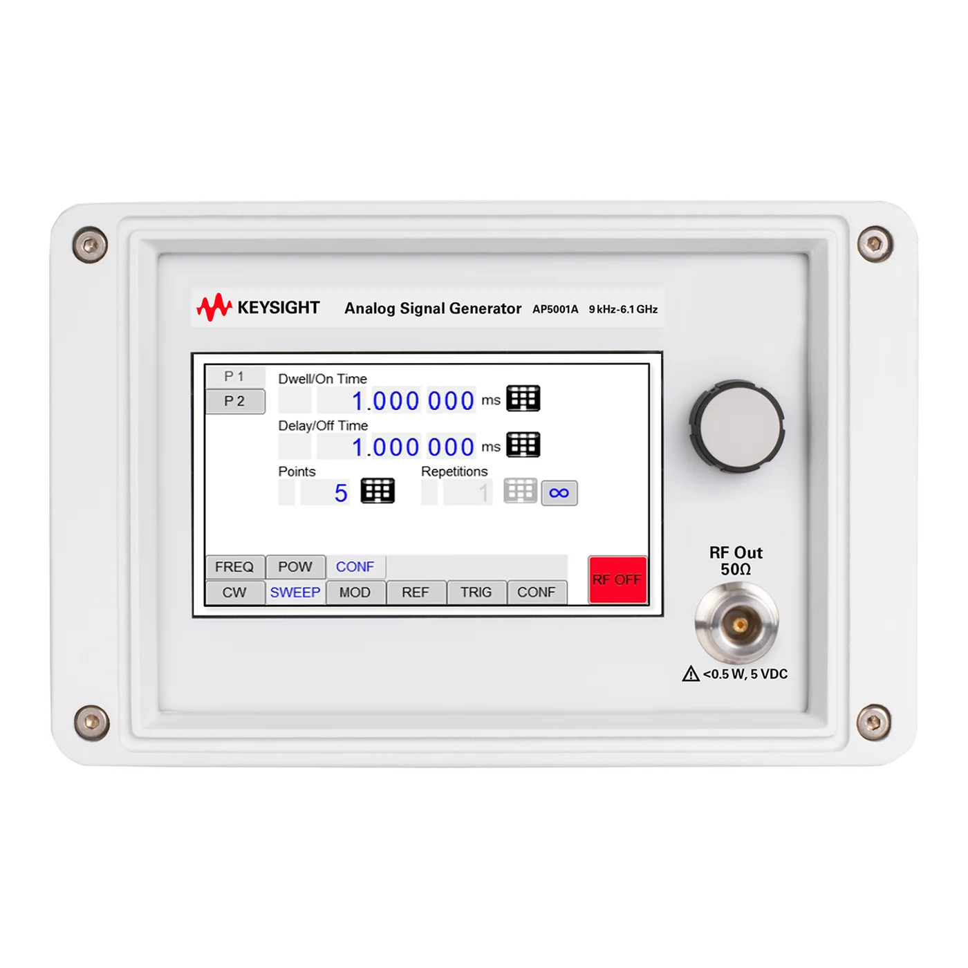 Keysight AP5001A 信号发生器前面板