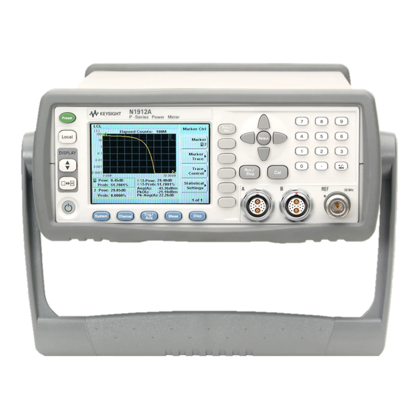 Keysight N1912A 功率计前面板