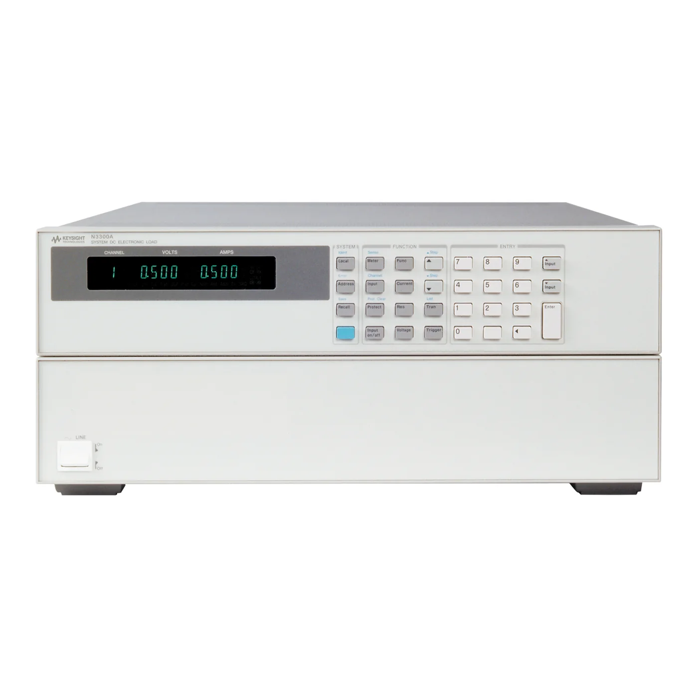 Keysight N3300A 主机前面板