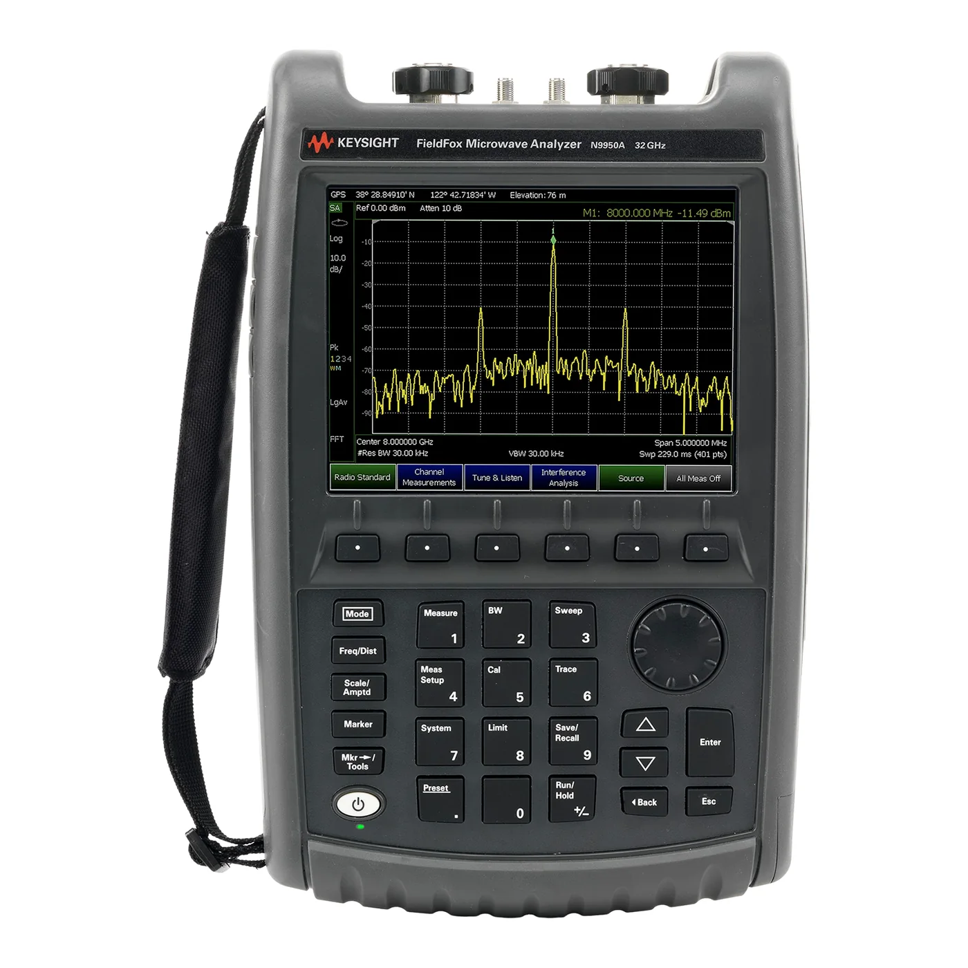Keysight N9950A FieldFox 手持分析仪白底主图
