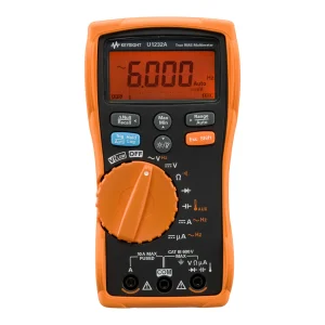 Keysight U1232A 手持数字万用表白底主图