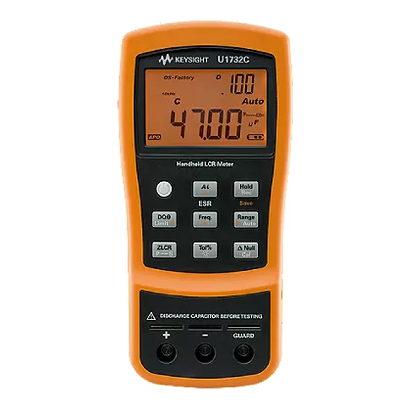 Keysight U1732C 手持 LCR 表白底主图
