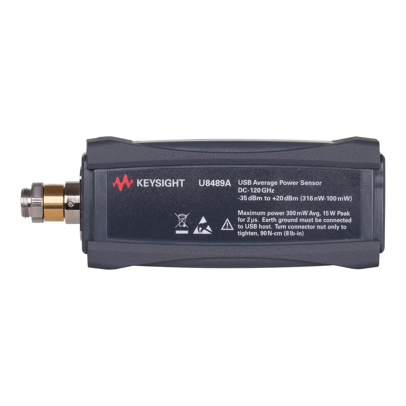 Keysight U8489A USB 功率传感器白底主图